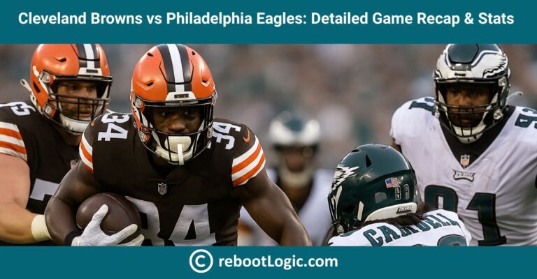 Cleveland Browns vs Philadelphia Eagles: Game Summary & Player Stats