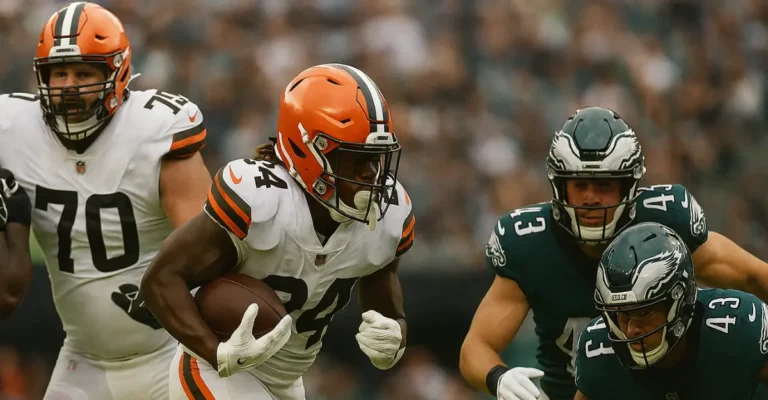 Cleveland Browns vs Philadelphia Eagles: Game Summary & Player Stats